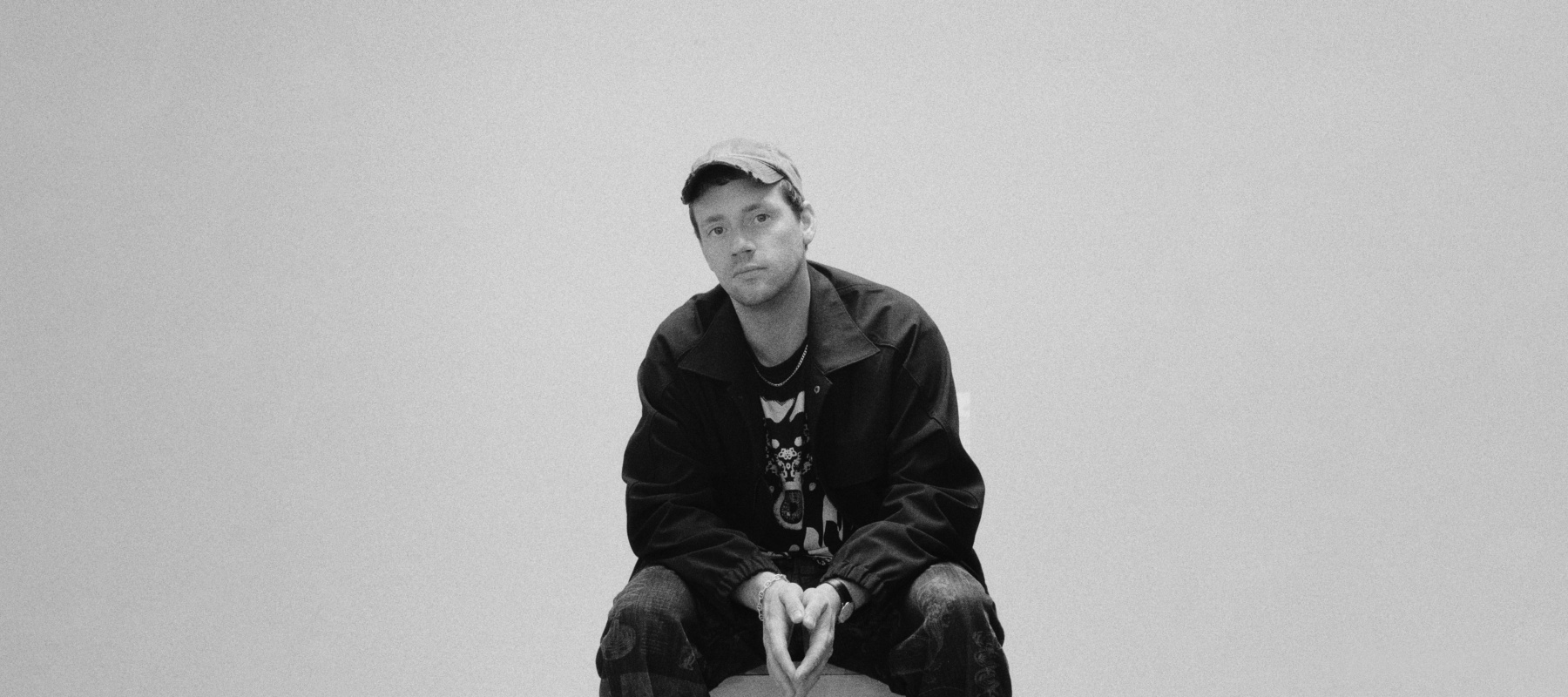 Man sitting at a desk